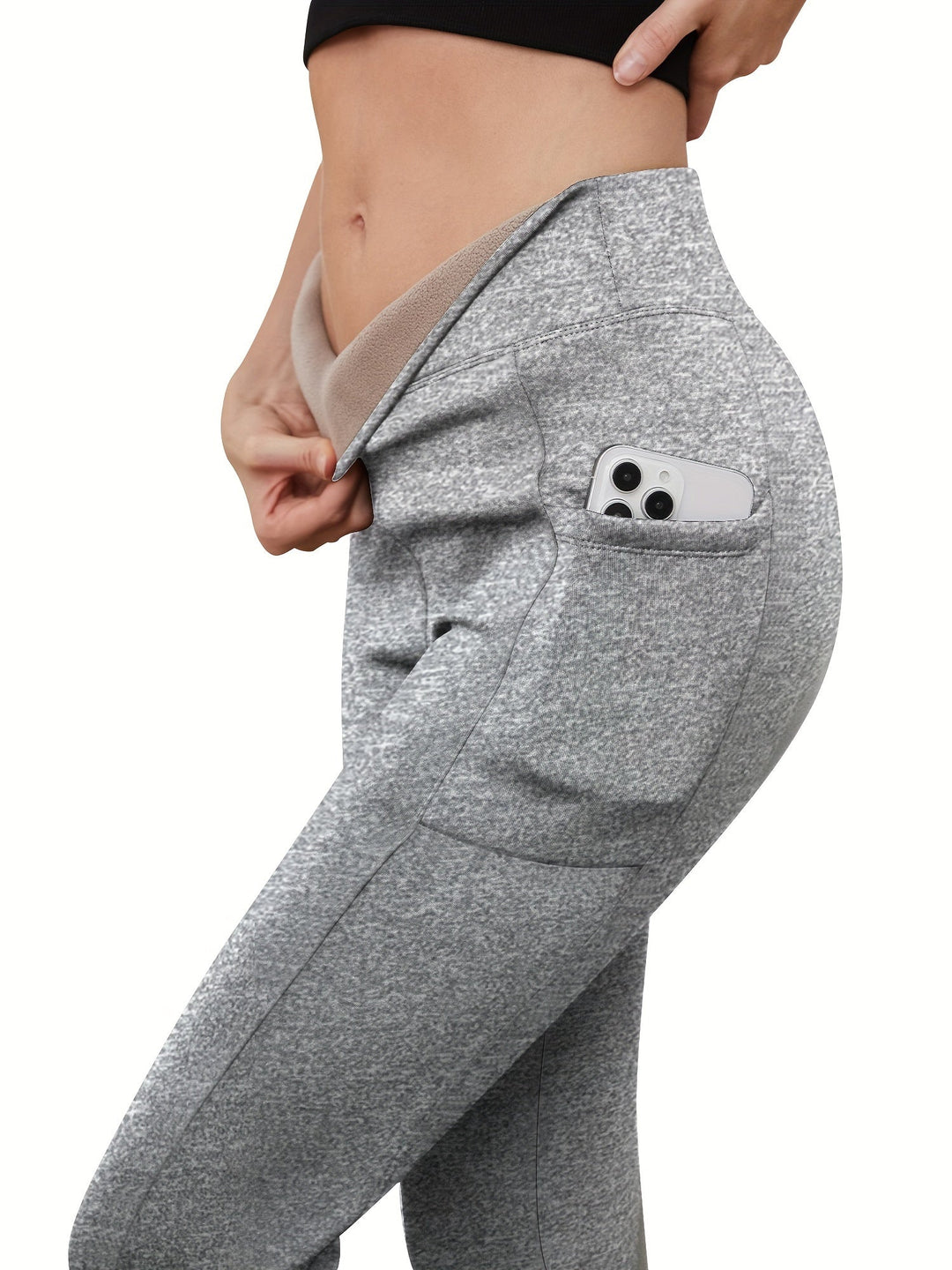 Drune | Fleece Leggings für kuschelige Winter Workouts im Freien