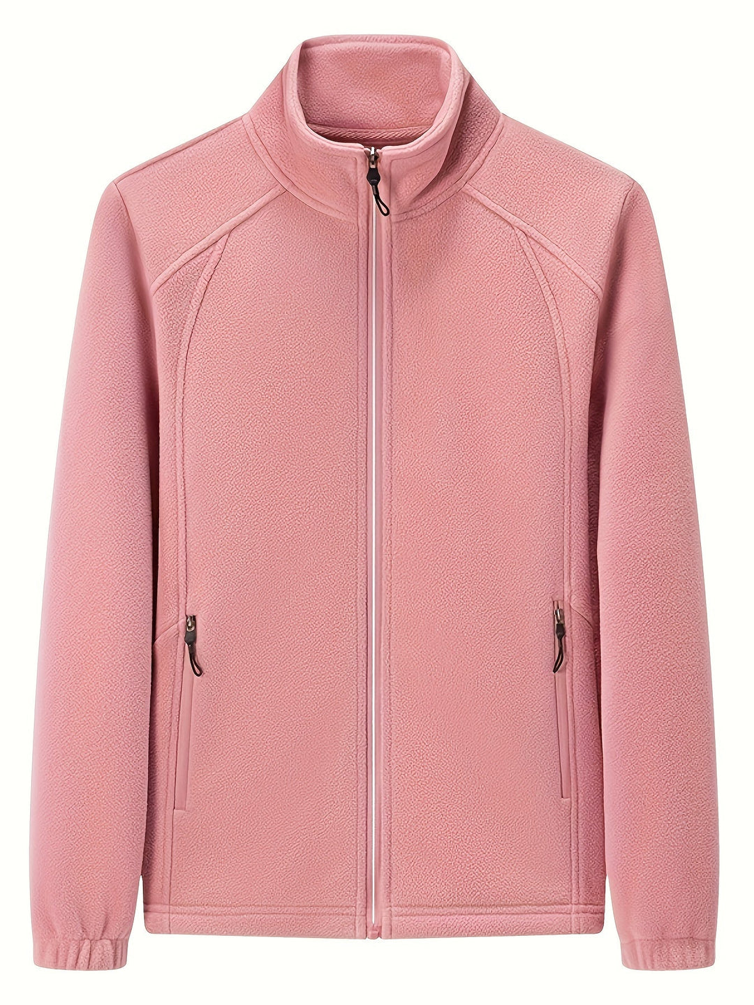 Drune | Plüsch Damen Outdoorjacke mit Hohem Kragen und Langen Ärmeln