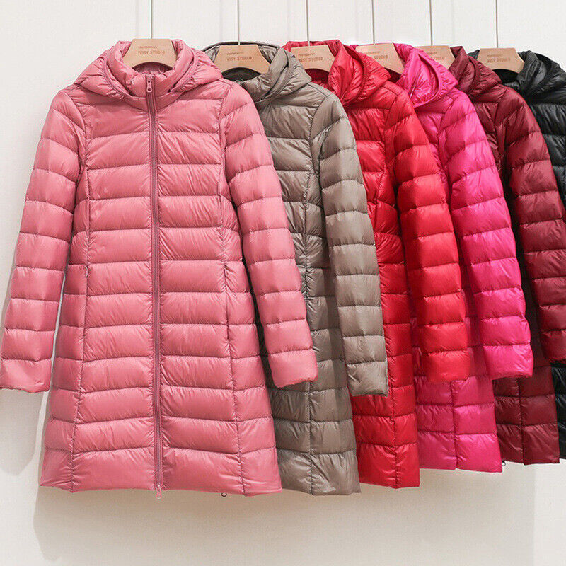 Drune | Lang Daunenjacke Angenehm Warm & Stilvoll