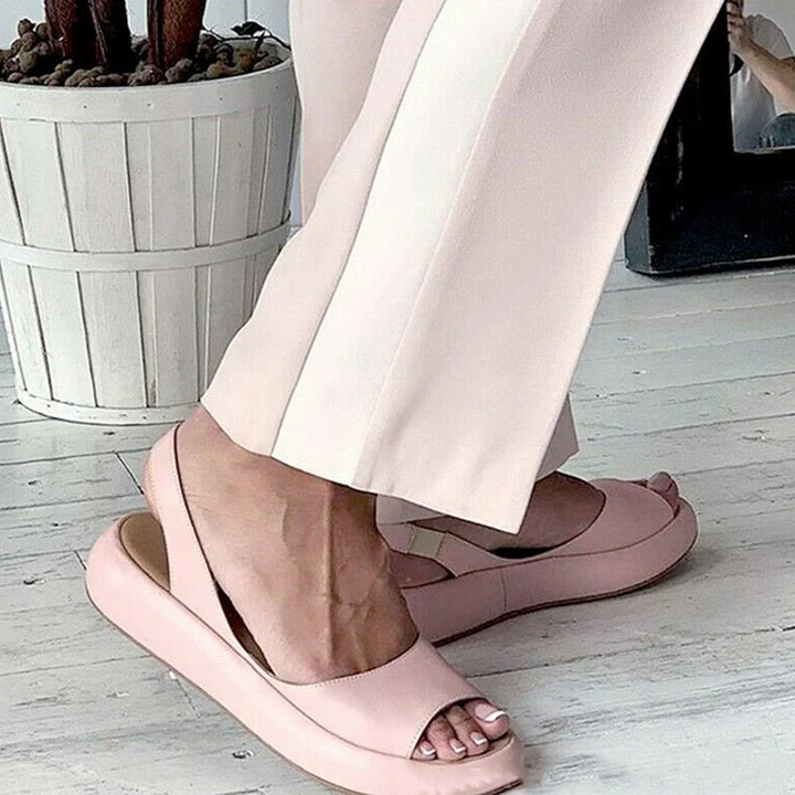 Drune | Damen Bequem Sandalen Sommer