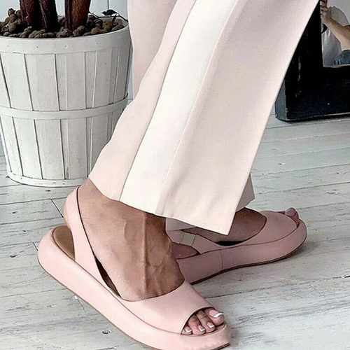 Drune | Damen Bequem Sandalen Sommer