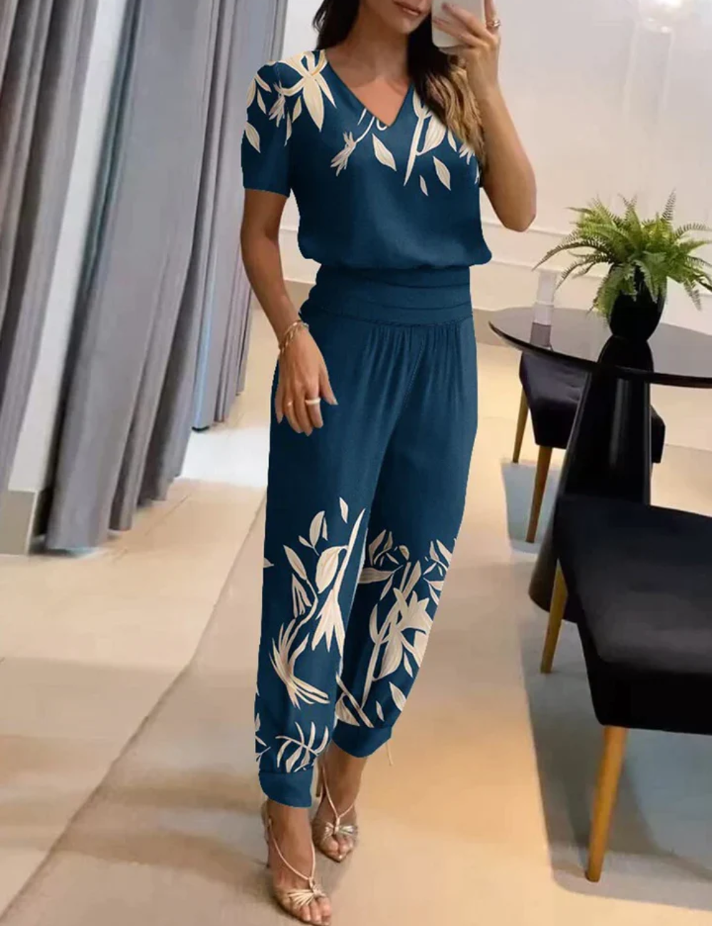 Drune | Damen Elegante Jumpsuit Overall