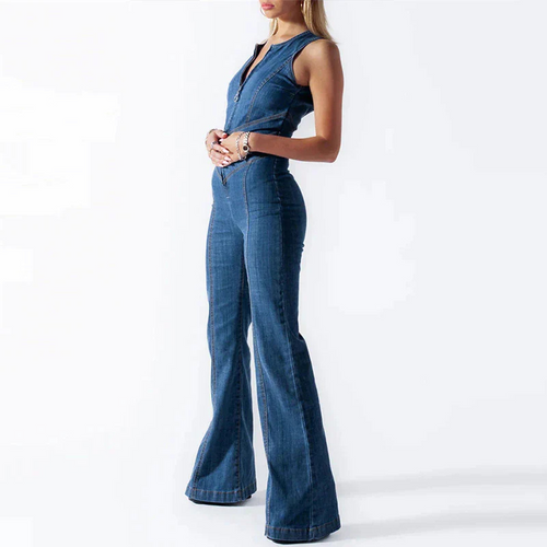 Drune | Overall Damen Elegant Blau