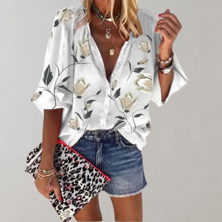 Drune | Damen Festliche Blusen Elegant