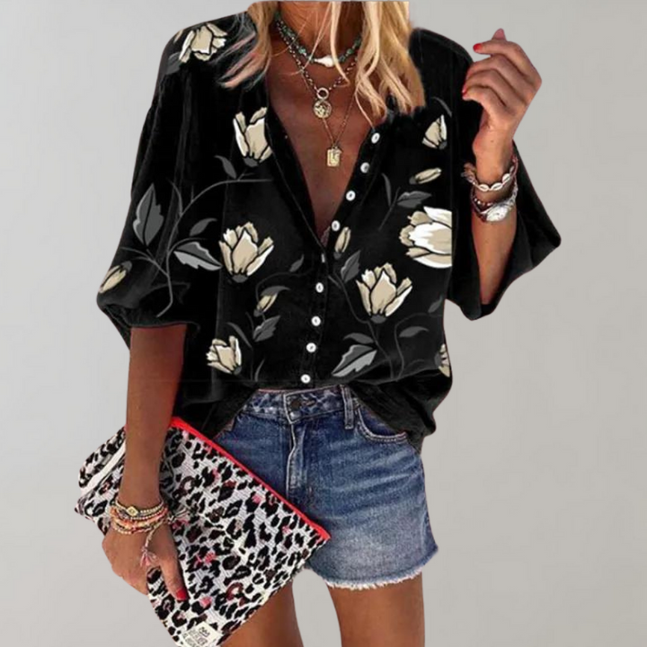 Drune | Damen Festliche Blusen Elegant