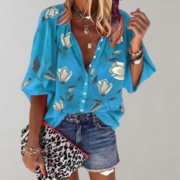 Drune | Damen Festliche Blusen Elegant