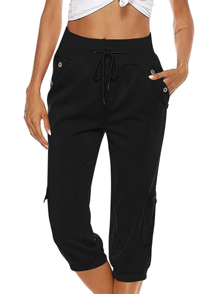 Drune | Damen Freizeithose High Waist