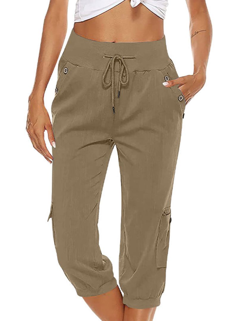 Drune | Damen Freizeithose High Waist
