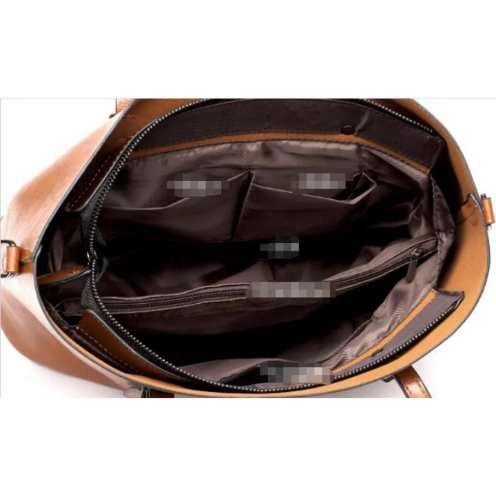 Drune | Damen Designer Handtasche Schwarz