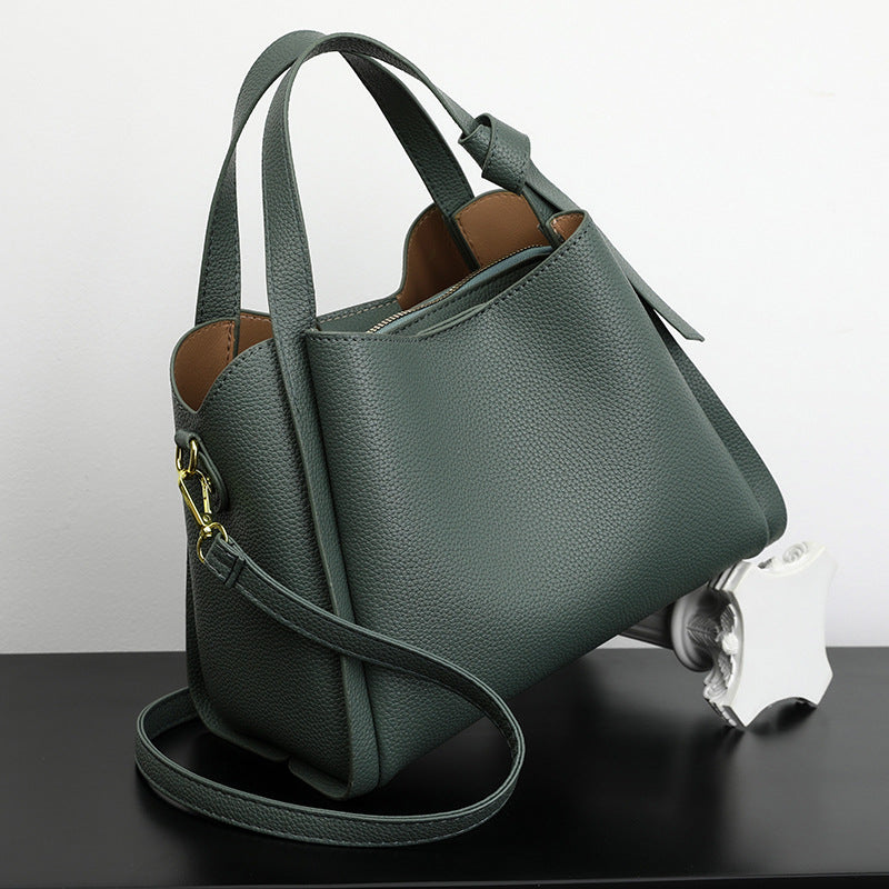 Drune | Damen Handtasche Schwarz Designer