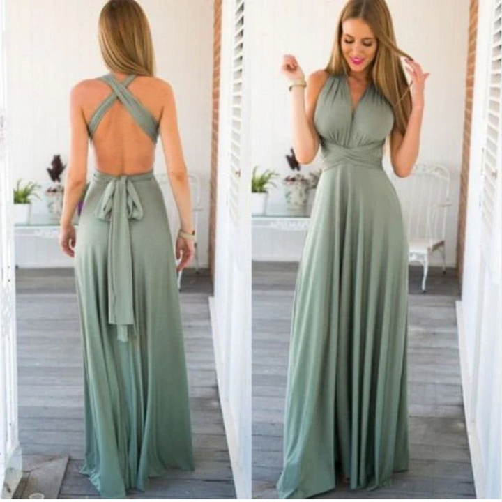 Drune | Damen Hochzeitsgast Kleid Maxi