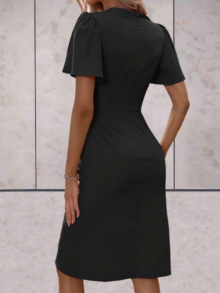 Drune | Hochzeitsgast Wickelkleid Mini