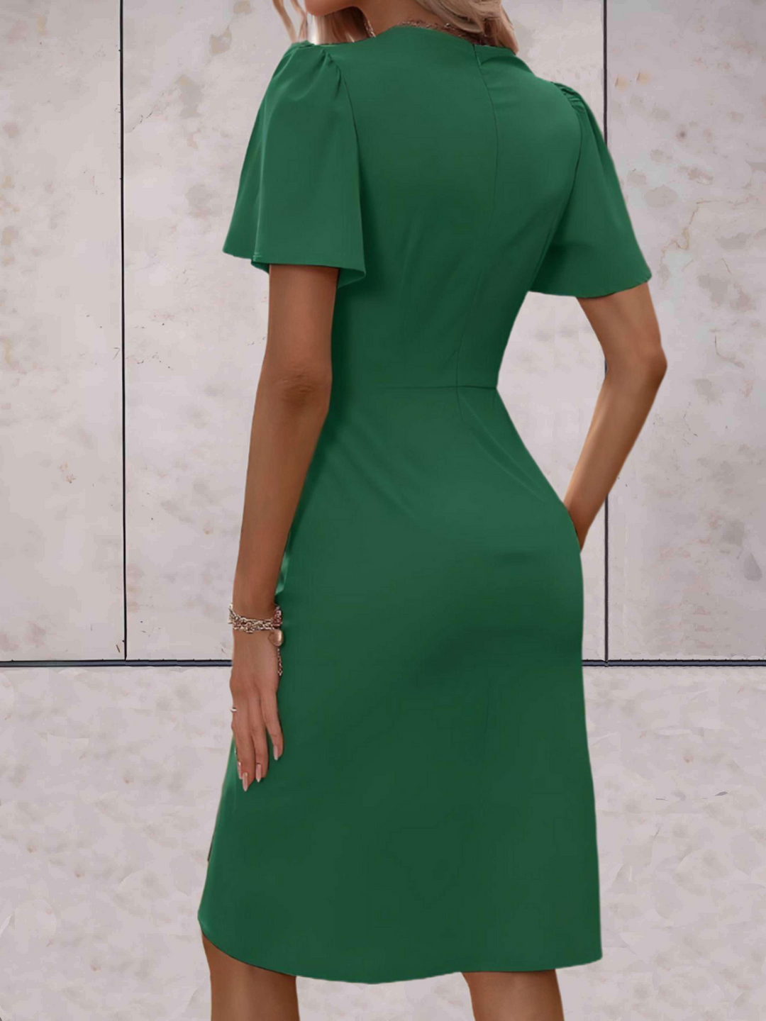 Drune | Hochzeitsgast Wickelkleid Mini