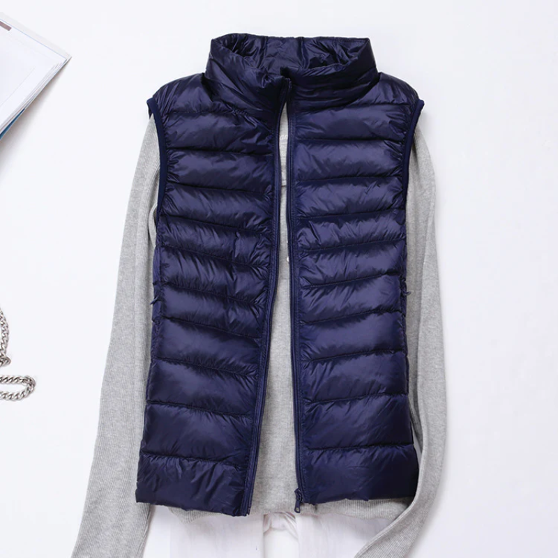 Drune | Damen Leichte Steppjacke Ärmellose Weste