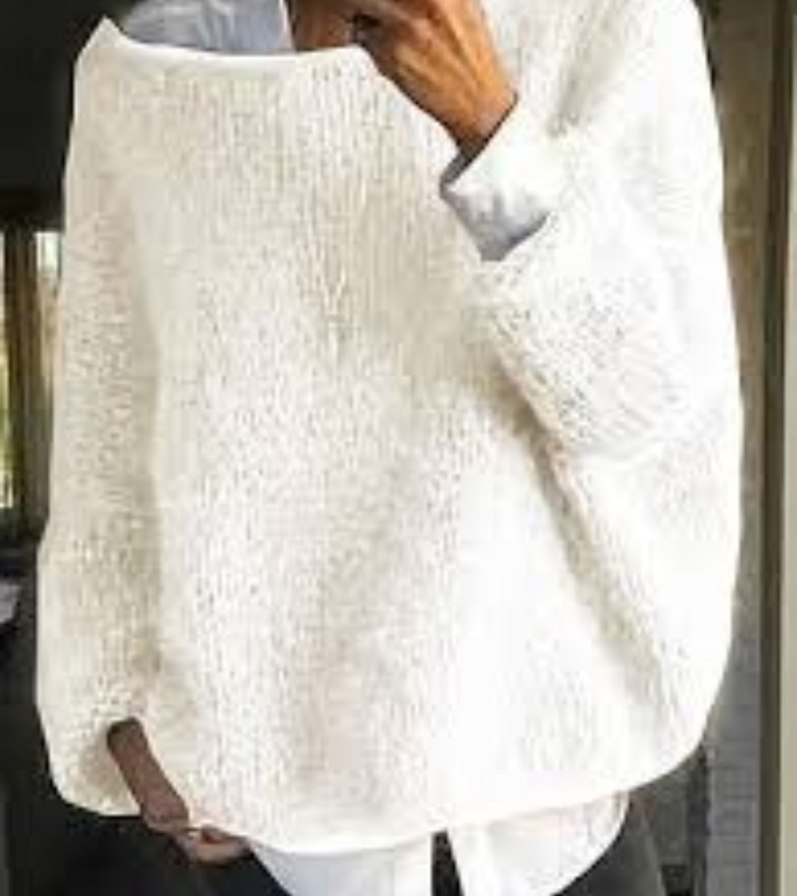 Drune | Damen Oversize Pullover Sweater