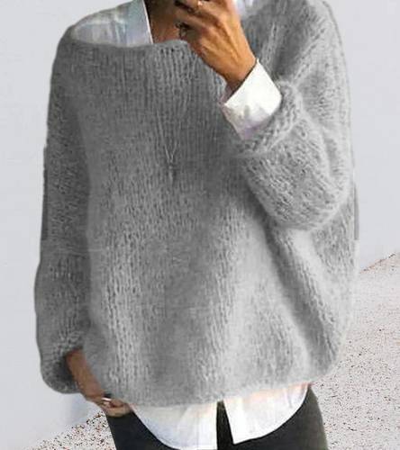Drune | Damen Oversize Pullover Sweater