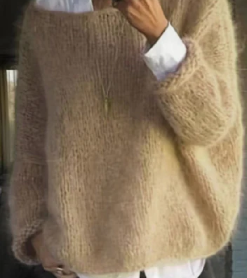 Drune | Damen Oversize Pullover Sweater