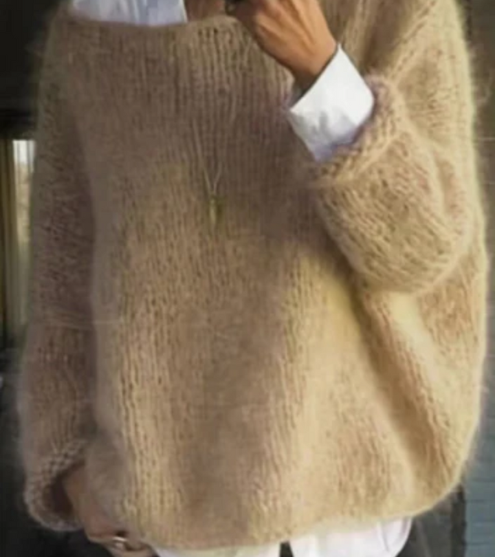 Drune | Damen Oversize Pullover Sweater