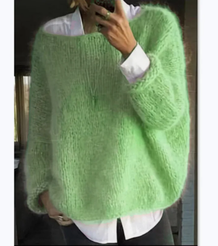 Drune | Damen Oversize Pullover Sweater