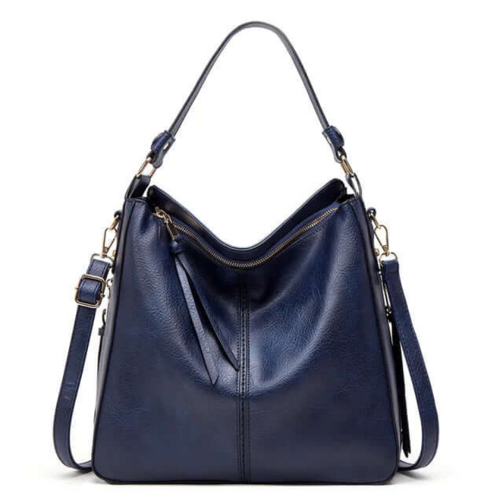 Drune | Handtasche Damen Schwarz Groß