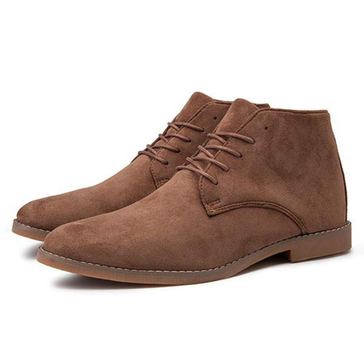 Drune | Damen Schwarze Stiefeletten Flach