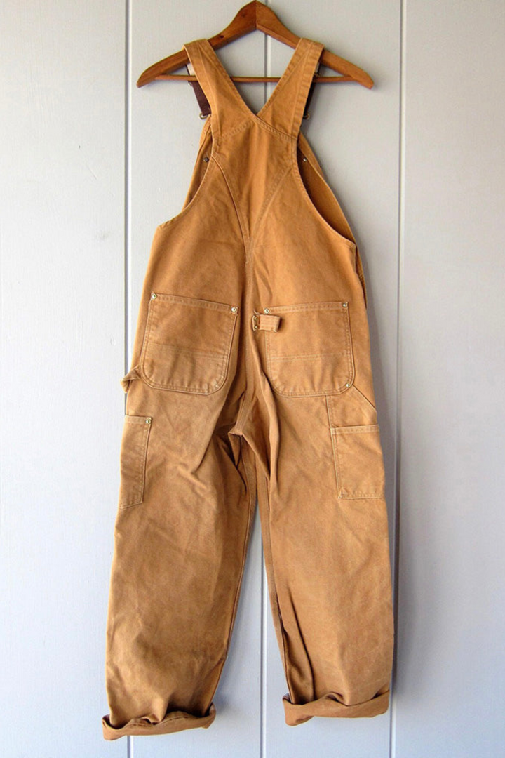 Drune | Locker Geschnittener Overall mit Hoher Taille und Geraden Hosenbeinen