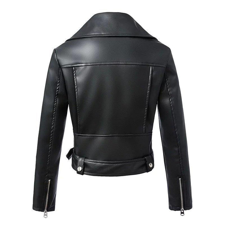 Drune | Damen Lederjacke mit Gürtel