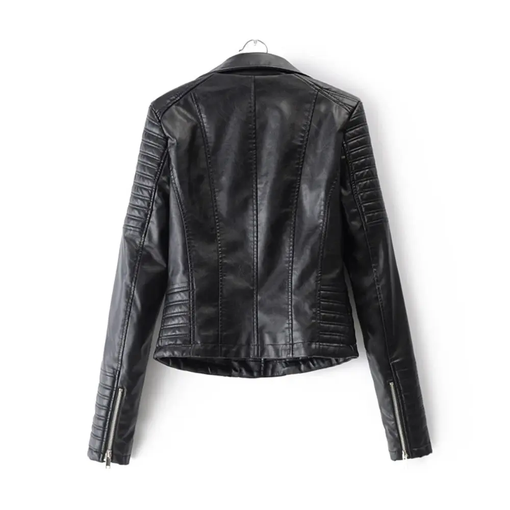 Drune | Biker Kunstlederjacke