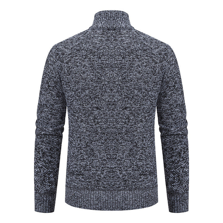 Drune | Klassischer Zip-Up Sweater-Jacke Cardigan
