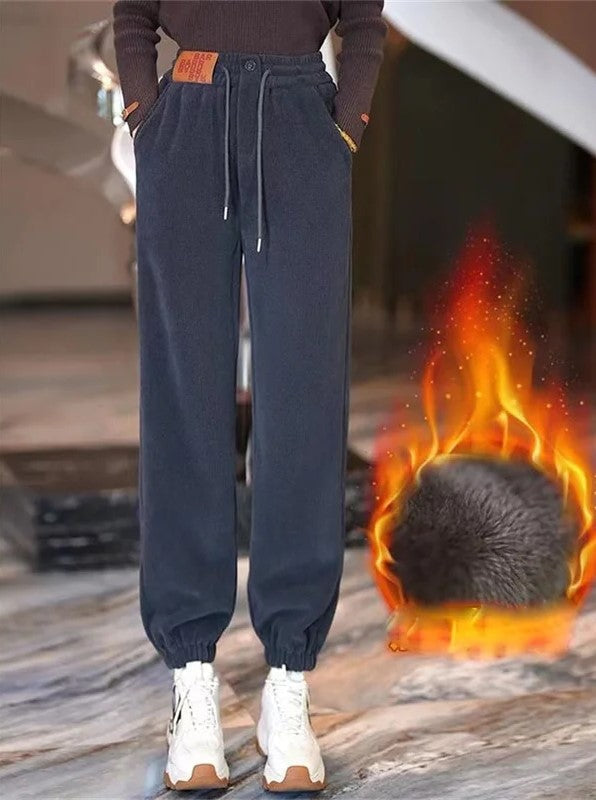 Drune | Winter Jogginghose - Warmes Plüschfutter & Lässiges Design
