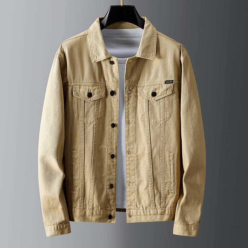 Drune | Lässige Jeansjacke Im Zeitlosen Design