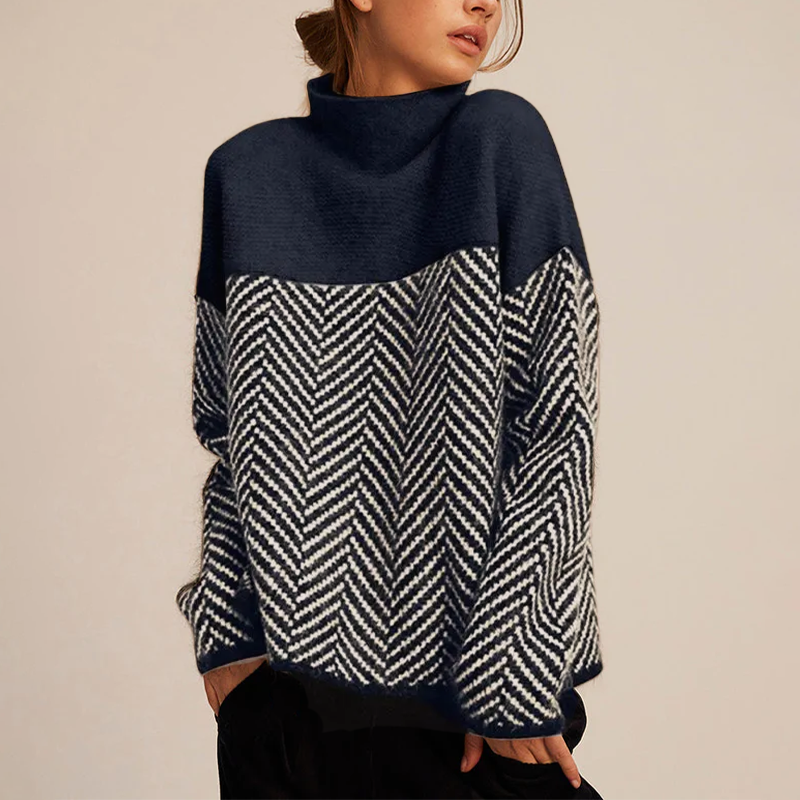 Drune | Klassischer Rollkragenpullover für Damen