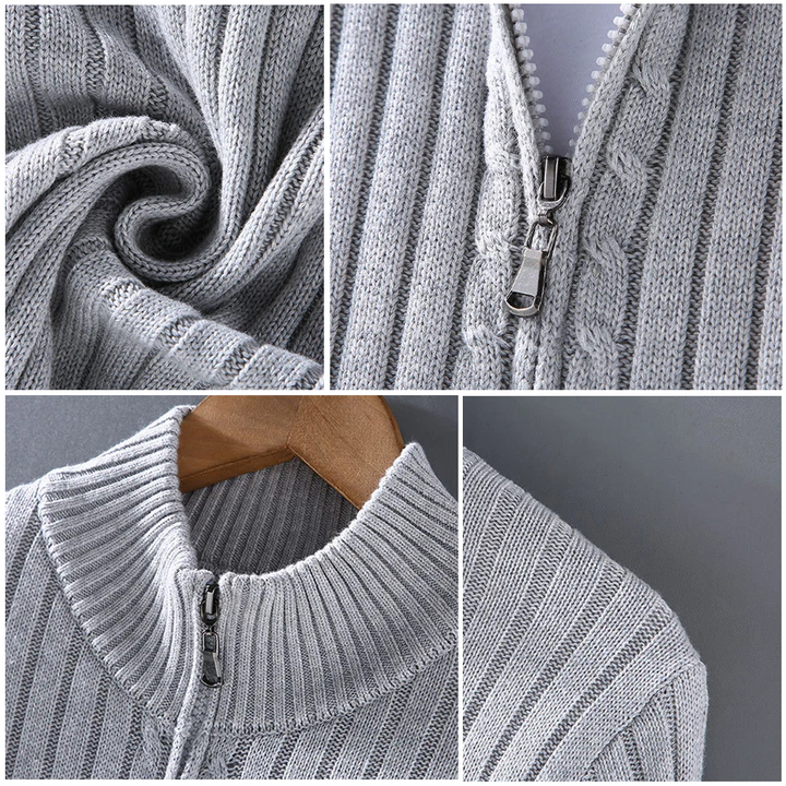 Drune | Merino Zip Strickjacke Für Herren