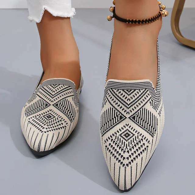 Drune | Mesh-Schuhe Mit Spitzer Spitze