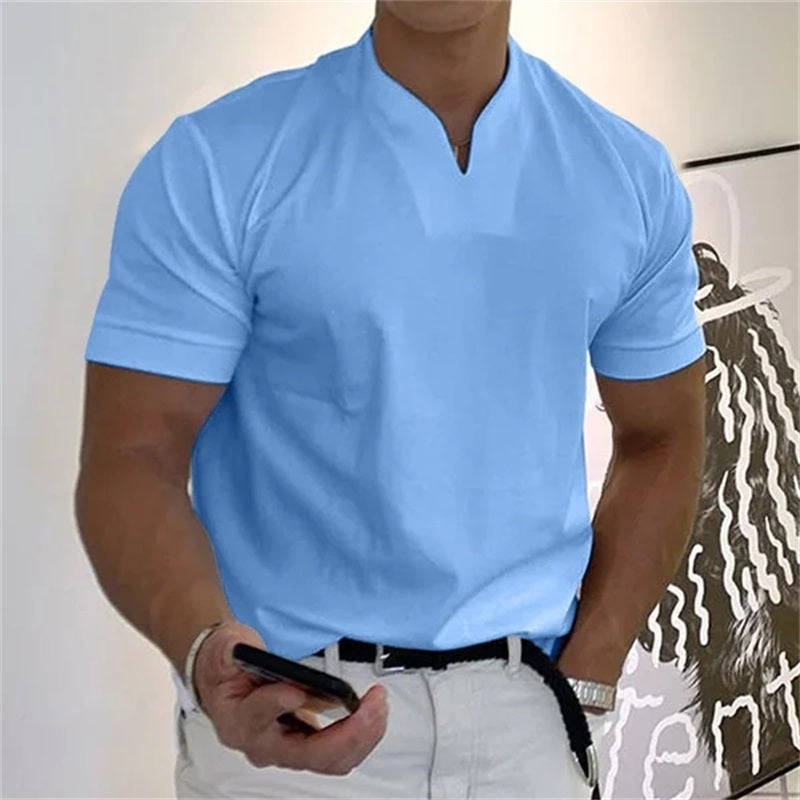 Drune | Flexibles Business Lässig T-shirt Für Männer