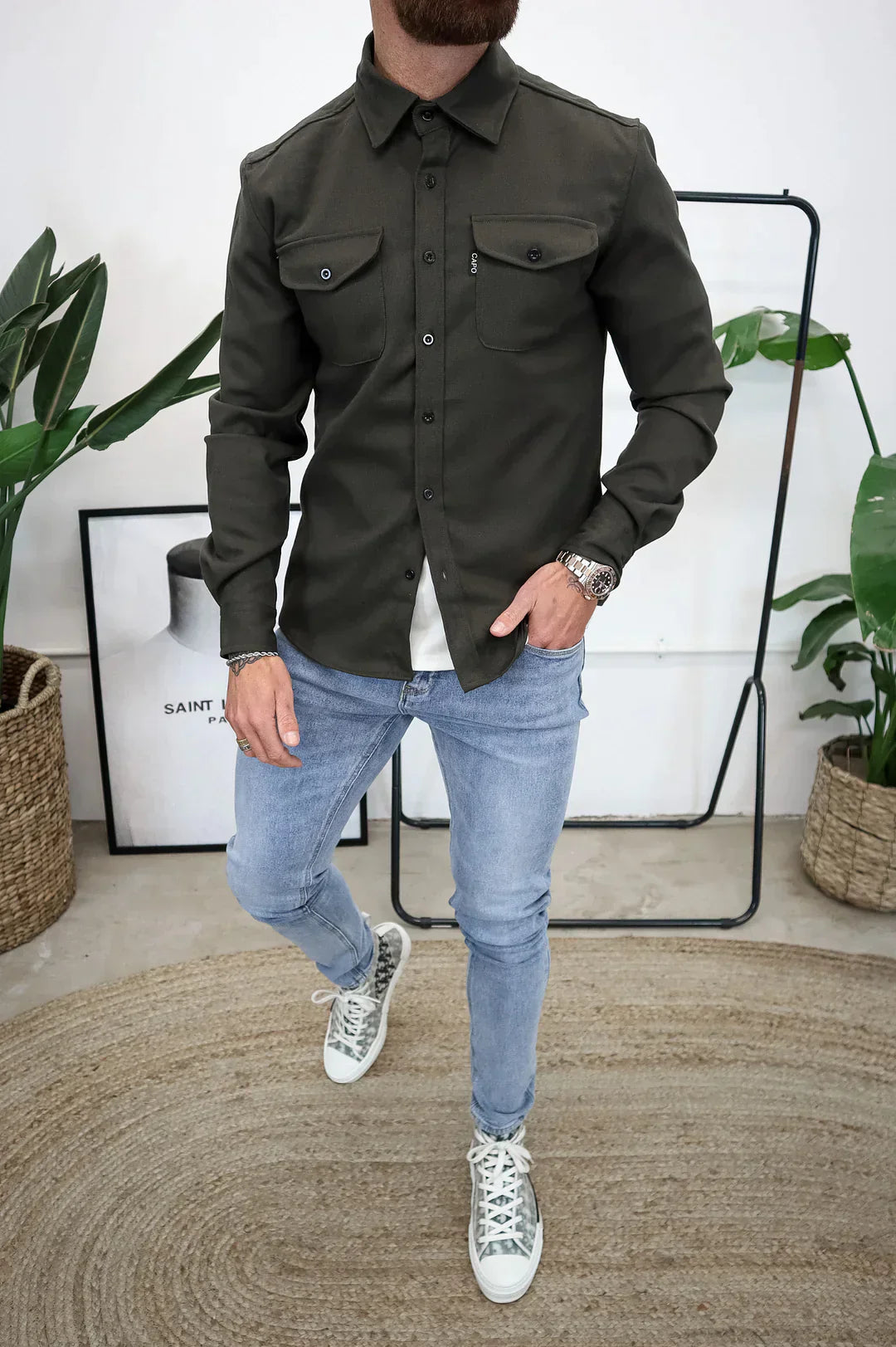 Drune | Premium Knopfleiste Jacke