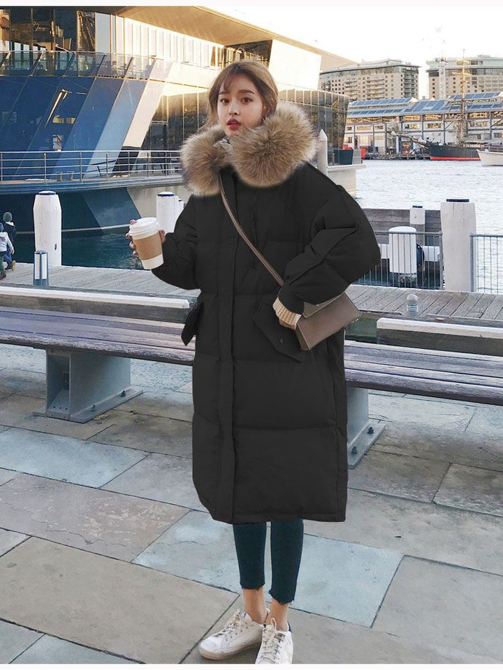 Drune | Gepolstertes Jacket mit Pelzkragen für Damen