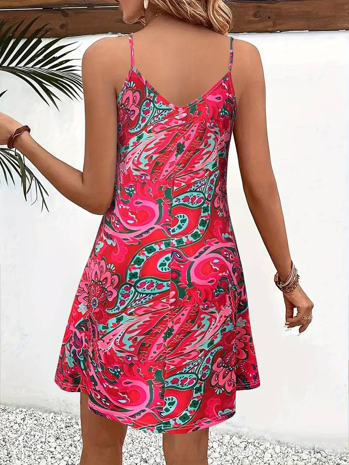 Drune – Ärmelloses Cami-Kleid Im Urlaubsstil