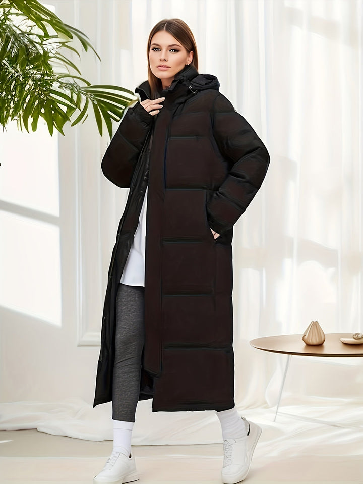 Drune | Damen Langer Winter Daunenmantel