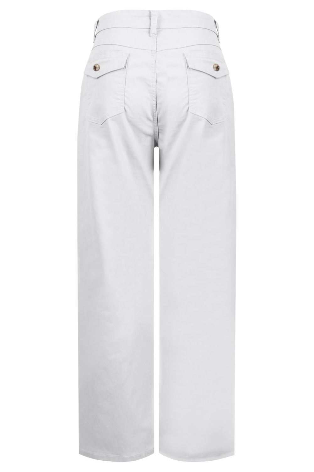 Drune | Hochtaillierte Jeans Mit Taschen Klassisch, Stilvoll Und Vielseitig