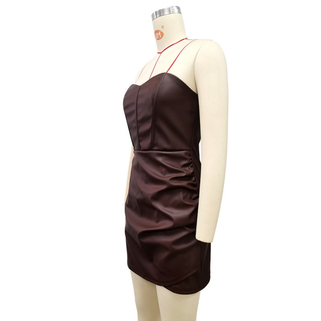 Drune | Schlauchtop und hippes PU-Kleid