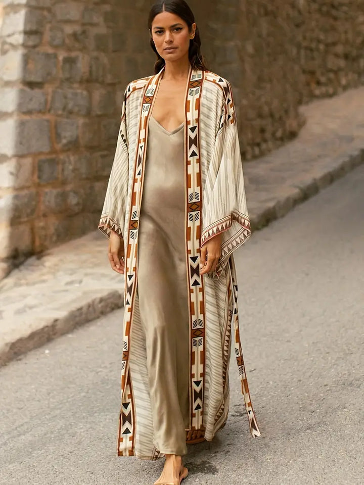 Drune | Boho-Kimono In Übergröße