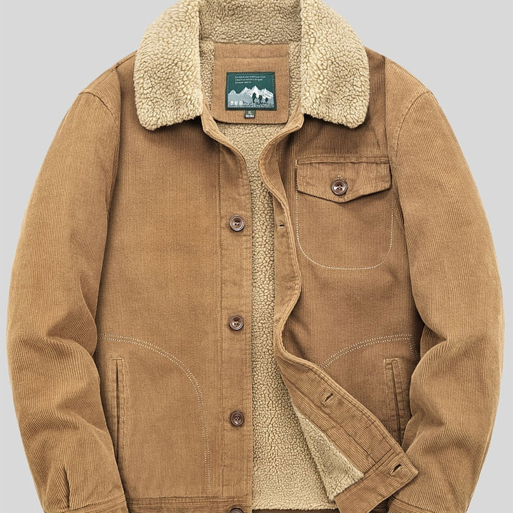Drune | Jacke mit Knöpfen aus Fleece