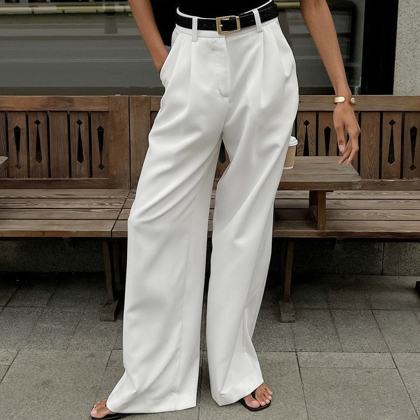 Drune | Hochgeschnittene Hose mit Weitem Bein
