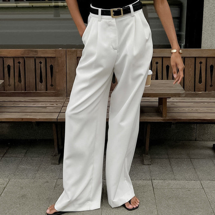 Drune | Hochgeschnittene Hose mit Weitem Bein