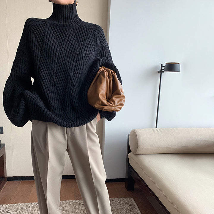 Drune | Eleganter Rollkragenpullover