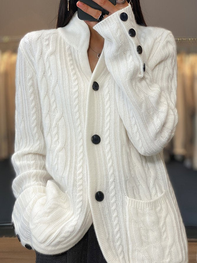 Drune | Witte Strickpullover für Damen - Stilvoller und Bequemer Pullover