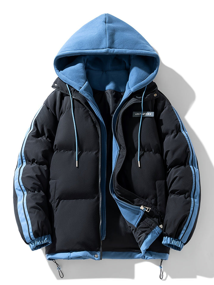 Drune | warme Puffer-Winterjacke mit Kapuze für Damen - Perfekt für Outdoor-Aktivitäten