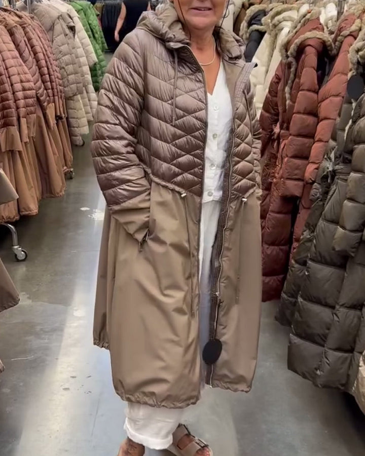 Drune | Gesteppte Jacke mit Kapuze