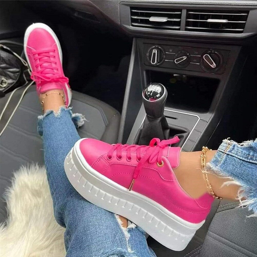 PlateauBoots Mit Schnürung Drune